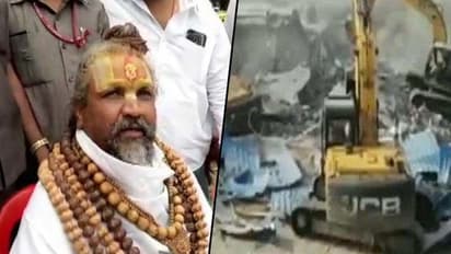 Illegal ashram of 'Computer Baba' demolished
