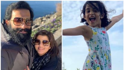 Collage of Prithviraj and Supriya Menon with Alankrita