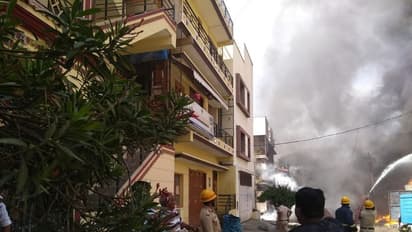 Massive fire breaks out at chemical factory in Bengaluru