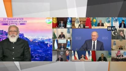 Imran Khan watching, PM Modi slams Pakistan at SCO forum