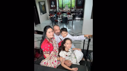 Sanjay Dutt in Dubai with his family will celebrate Diwali lowkey, this year