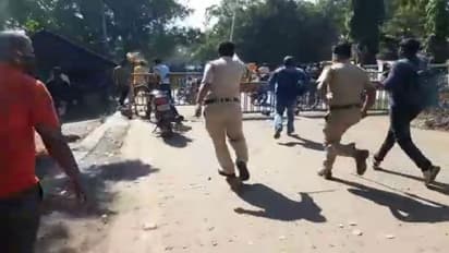 বিজেপি-পুলিশ সংঘর্ষে রণক্ষেত্র খড়গপুর, ধস্তাধস্তি-খণ্ডযুদ্ধ, বিজেপির থানা ঘেরাও কর্মসূচি ঘিরে উত্তেজনা