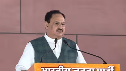 JP Nadda arrives in Kolkata, to take part in door-to-door campaign