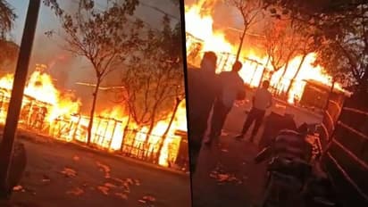 পুড়ে ছাই পরপর ৬টি বাড়ি ও ৩টি দোকান, ভয়াবহ অগ্নিকাণ্ডে দিশেহারা অবস্থা পরিবারের