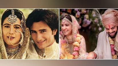 From Saif Ali Khan-Amrita Singh to Anushka Sharma-Virat Kohli: 7 Bollywood hush-hush weddings