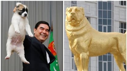 దేశ రాజధానిలో శునకానికి బంగారు విగ్రహం.. నేషనల్ హాలిడేగా డాగ్ డే .. !