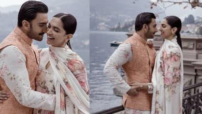 ഫ്ലോറല് വസ്ത്രങ്ങളില് പ്രണയാര്ദ്രമായി ദീപികയും രണ്വീറും