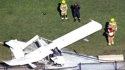 ഓസ്ട്രേലിയയില് ഇന്ത്യന് ടീം താമസിക്കുന്ന ഹോട്ടലിന് കിലോമീറ്ററുകള് അകലെ വിമാനാപകടം; ആളപായമില്ല