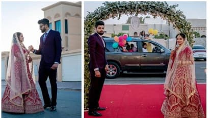 ആരെയും ഒഴിവാക്കിയില്ല, അതിഥികളെല്ലാമെത്തി; കൊവിഡിനിടെ വിവാഹം വ്യത്യസ്തമാക്കി യുഎഇയിലെ മലയാളി ദമ്പതികള്