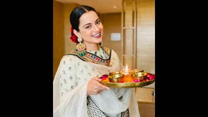 ದೀಪಾವಳಿ ವೇಳೆ ಕಂಗನಾ ಮನೆಗೆ ಬಂದ ವಿಶೇಷ 'ದೇವಿ'