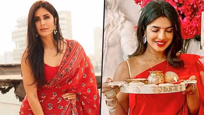 Katrina Kaif to Priyanka Chopra: 5 Bollywood actresses who looked stunning in red sarees