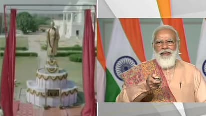 'ভোকাল ফর লোকাল' মন্ত্র ছড়িয়ে দিতে হবে দেশের সন্ন্যাসীদের, শান্তি মূর্তি উন্মোচন করে বললেন মোদী