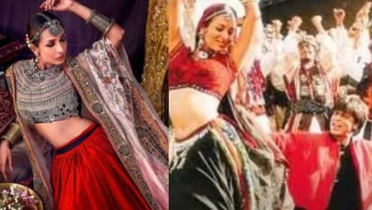 ചുവപ്പ് ലെഹങ്കയില്‍ മനോഹരിയായി മലൈക; 'ഛയ്യ ഛയ്യാ' ലുക്ക് ഓര്‍മ വരുന്നുവെന്ന് ആരാധകര്‍