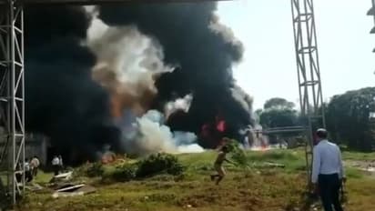 ভোজ্য তেলের কারখানায় বিধ্বংসী অগ্নিকাণ্ড, বরাতজোরে রক্ষা পেলেন শ্রমিকরা