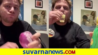 ಹಸಿ ಈರುಳ್ಳಿ, ಬೆಳ್ಳುಳ್ಳಿ ತಿಂದ ಸೋಂಕಿತ ವ್ಯಕ್ತಿ: 1 ಕೋಟಿಗೂ ಅಧಿಕ ಮಂದಿ ವೀಕ್ಷಿಸಿದ್ದಾರೆ ಈ ವಿಡಿಯೋ!