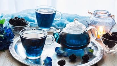 Blue tea
