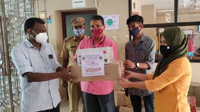 പുത്തനുടുപ്പും പുസ്തകങ്ങളും; അനാഥ ബാല്യങ്ങൾക്ക് കരുത്ത് പകർന്ന് കുട്ടി പൊലീസ്