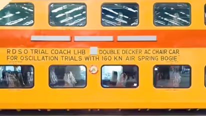 Double-decker coaches launched by RCF can run at 160kmph