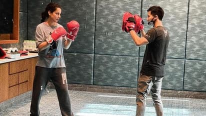 'पंगा' लेने के बाद अब 'धाकड़' गर्ल बनने की तैयारी में कंगना, इस शख्स के साथ जमकर की मुक्केबाजी