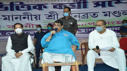 Anubrata Mandal slams Laxmi Ratan Shukla at a public meeting