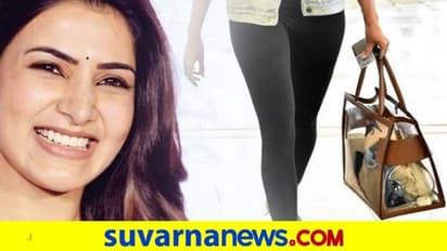 ಸಮಂತಾ ಎಲ್ಲೇ ಹೋದರೂ ಈ ಬ್ಯಾಗ್ ಜೊತೆಲ್ಲಿದ್ದೇ ಇರುತ್ತೆ; ಬ್ಯಾಗ್ ಬೆಲೆ ಗೊತ್ತಾ?