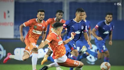 ISL 7: ಎರಡೆರಡು ಗೋಲು ಸಿಡಿಸಿದ್ರೂ ಬೆಂಗಳೂರು FC ಗೆಲ್ಲಲಿಲ್ಲ, ಗೋವಾ FC ಸೋಲಲಿಲ್ಲ!
