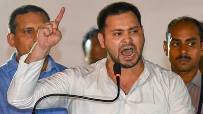 Father is targeted because he refused to shake hands with BJP, claims RJD's Tejashwi Yadav