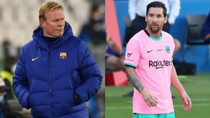 বার্সেলোনা থেকে বাদ পড়লেন মেসি, কোচের সিদ্ধান্ত নিয়ে প্রশ্ন