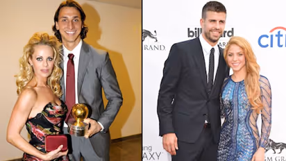 From Zlatan Ibrahimovic to Gerard Pique: 5 footballers who married women older to them