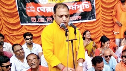 'আমাদের টেনশন দেবেন না, পেনশন বন্ধ হয়ে যাবে', পুলিশকে হুমকি বিজেপি নেতা রাজুর