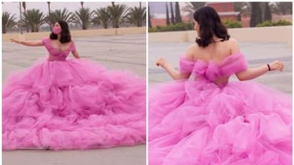 ഈ മനോ​ഹരമായ ​ഗൗണിന് ഒരു പ്രത്യേകതയുണ്ട്, എന്താണെന്നല്ലേ...?