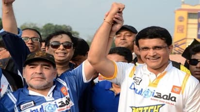 মারাদোনার মৃত্যুতে শোকস্তব্ধ সৌরভ, আবেগঘন বার্তায় কী জানালেন বিসিসিআই প্রেসিডেন্ট