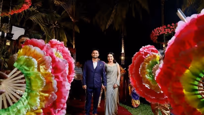 ಲಕ್ಷ್ಮೀ ಹೆಬ್ಬಾಳ್ಕರ್ ಪುತ್ರನ ಅದ್ದೂರಿ ವಿವಾಹ; ಯಾರೆಲ್ಲ ಬಂದಿದ್ರು? ಪೋಟೋಸ್