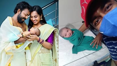 അവൻ 'മാധവ്' ; ആദ്യത്തെ കൺമണിയെ പരിചയപ്പെടുത്തി വിഷ്ണു ഉണ്ണികൃഷ്ണന്