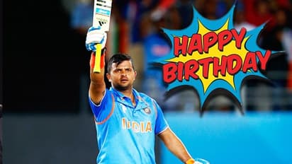 Happy Birthday Suresh Raina: Let's flip through his record book