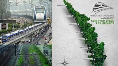 K Rail : കെ റെയിലുമായി സർക്കാർ മുന്നോട്ട്; റെയിൽവേ ഭൂമിയിൽ അതിരടയാള കല്ലുകൾ സ്ഥാപിക്കും, സംയുക്ത പരിശോധനയും