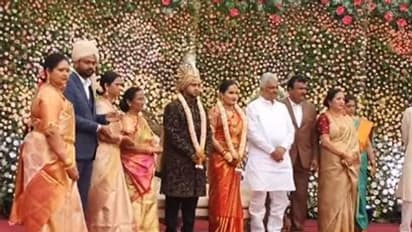 ಕಡಲ ಕಿನಾರೆ ಗೋವಾದಲ್ಲಿ ಲಕ್ಷ್ಮೀ ಹೆಬ್ಟಾಳಕರ್ ಪುತ್ರನ ಅದ್ಧೂರಿ ಮದುವೆಯ ಫೋಟೋಸ್