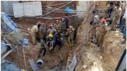 തിരുവനന്തപുരത്ത് ഫ്ലാറ്റ് നിർമാണത്തിനിടെ അപകടം; മണ്ണിനടിയിൽ കുടുങ്ങിയ തൊഴിലാളിയെ അത്ഭുതകരമായി രക്ഷിച്ചു