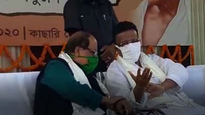 Rival political forces share stage together in Siliguri