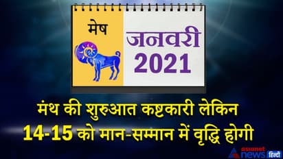 मेष राशिफल 2021: जनवरी से दिसबंर तक...इस राशि वालों के लिए कैसा रहेगा 12 महीना