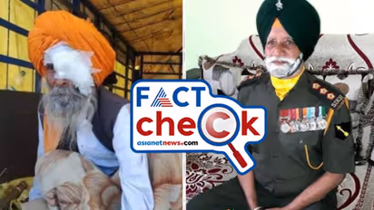 കര്ഷക സമരത്തിനിടെ കണ്ണിന് പരിക്കേറ്റത് മുന് സൈനിക ഉദ്യോഗസ്ഥനോ? സത്യമറിയാം