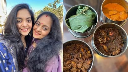 'മീൻ പൊള്ളിച്ചത്, ഞണ്ടു റോസ്റ്റ്, മീൻ കറി..'; ഉച്ചയൂണിന് അമ്മയെ മിസ് ചെയ്ത് അഹാന