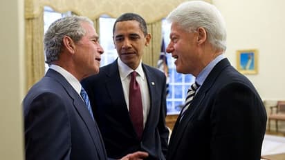 Obama, Bush and Clinton volunteer to get coronavirus vaccine on camera to prove it's safe