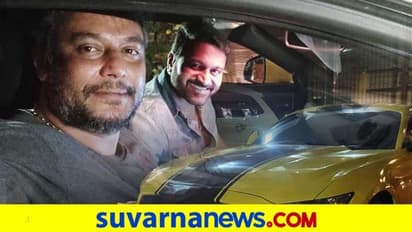 ದರ್ಶನ್‌ ದುಬಾರಿ ಕಾರಲ್ಲಿ ಡ್ರೈವ್‌ ಹೊರಟ ರಿಷಬ್; 'ಕನಸು ನನಸು ಮಾಡೋ ಡಿ-ಬಾಸ್'!