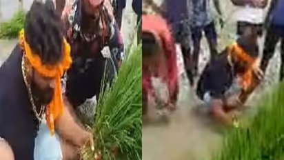 लॉकडाउन में जब खेसारी के पास नहीं था काम तो करने लगे थे खेती, देखें वायरल फोटोज