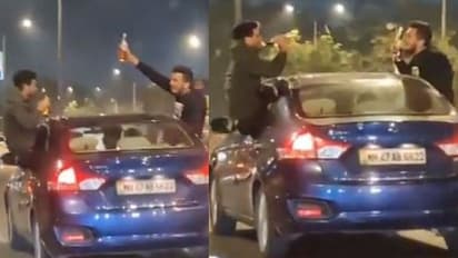 ಕಂಠ ಪೂರ್ತಿ ಕುಡಿದು ಕಾರಿನಲ್ಲಿ ಸ್ಟಂಟ್, ಮೂವರು ಯುವಕರು ಅರೆಸ್ಟ್!