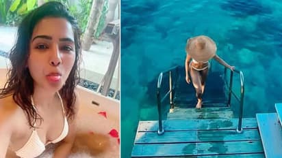 मालदीव ट्रिप में नागार्जुन की बहू ने जिस बिकिनी में मचाया हंगामा, उसे खरीदने जेब हो जाएगी ढीली!