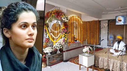 Here's why Taapsee Pannu grabbed a man's finger and twisted it at Gurudwara: Read this