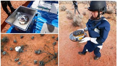 ഛിന്നഗ്രഹത്തിലെ പാറയുടെ ഭാഗവുമായി സ്പേയ്സ് ക്യാപ്സൂള്, എയര് ലിഫ്റ്റ് ചെയ്ത് ജപ്പാന്