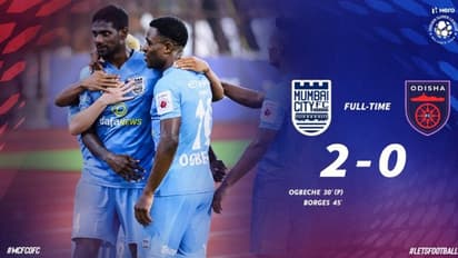 ISL2020: హ్యాట్రిక్ కొట్టిన ముంబై సిటీ... ఓడిశాకి మరో ఓటమి...